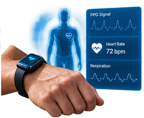 Biomedical signal processing and physiological monitoring