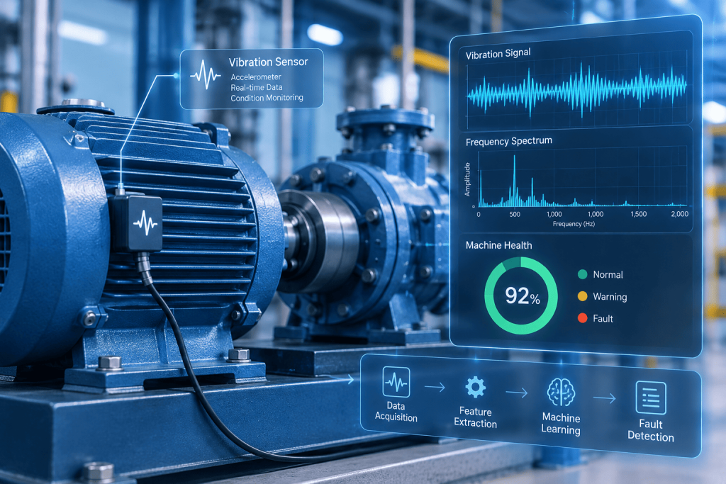 AI-based condition monitoring using vibration analysis